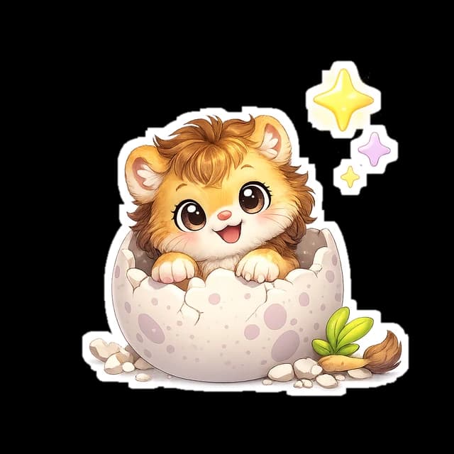 Lion Cub hatchling