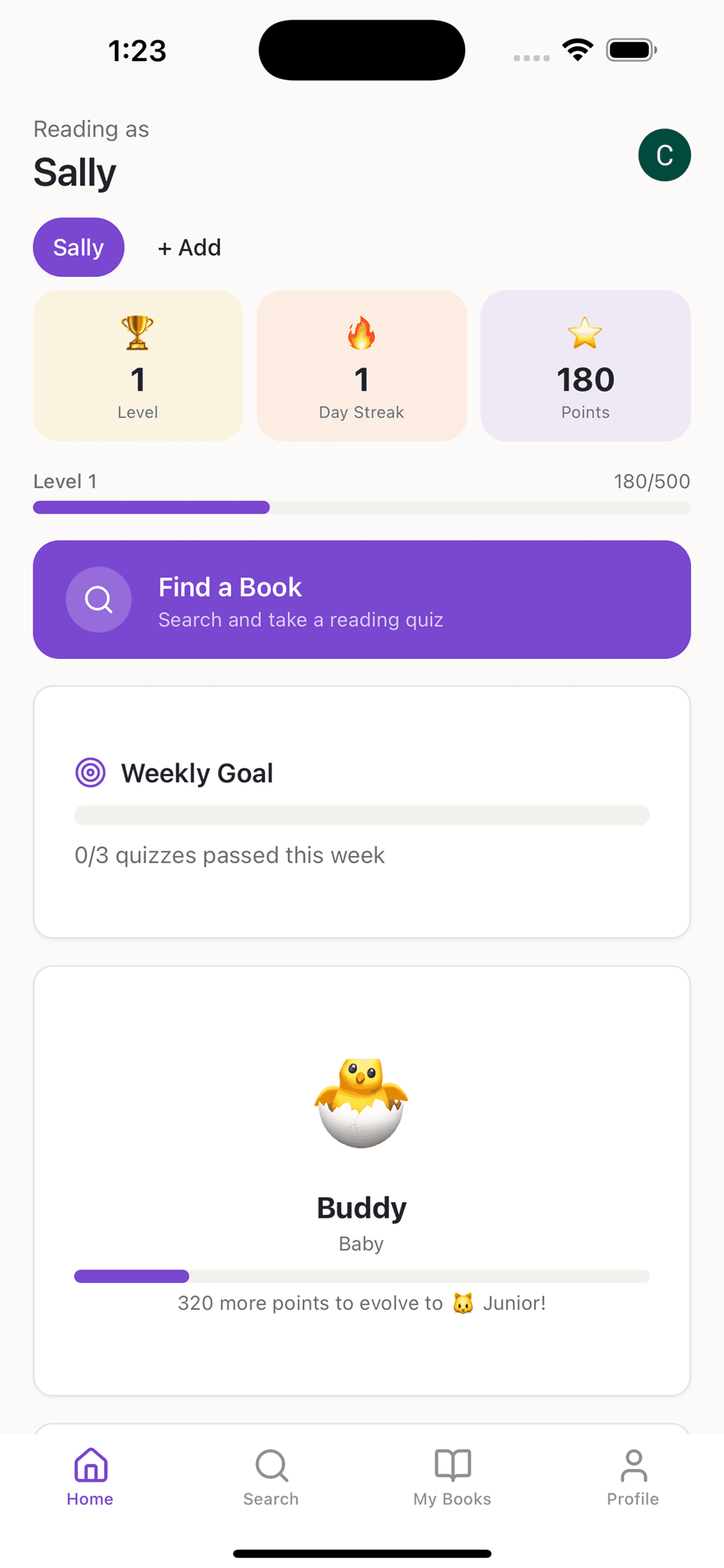 Home / reader dashboard